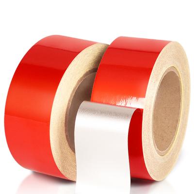 China Marking Tape Custom Heavy Duty PVC Floor Line Red Road Parking Self Adhesive Safety Industrial Warning Floor Tape for sale