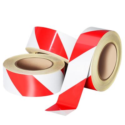 China Fluorescent Yellow Green Warning Traffic Engineering Grade PET Film Reflective Sheeting Tape for Barricades for sale