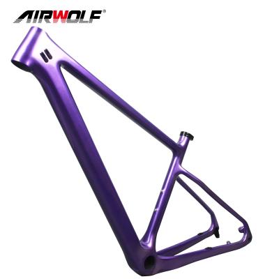 China Full Mountain Bikes Thru-axle 12-148MM Carbon Mountain Bike Frame 29ER T1000 MTB Bicycle Frames for sale