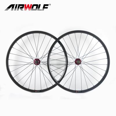 China 29er mountain bikes carbon mtb wheels 25*27mm tubeless with powerway/DT350 hubs carbon mtb bicycle wheels for sale