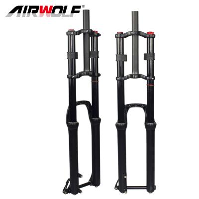 China Mountain Bikes 185MM Travel 29ER Bicycle Front Suspension Fork Alloy Mountainbike Fork for sale