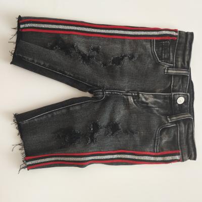 China Custom Aipa Children's Trousers Sustainable Waist Clothing Boys Denim Elastic Jeans for sale