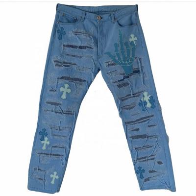 China Breathable AIPA Customized Technics Plus Size Mens Jeans Man Jeans Branded Jeans For Men for sale