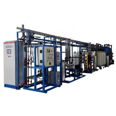 China Wooden Case Ultrapure Water Treatment Production Line for sale