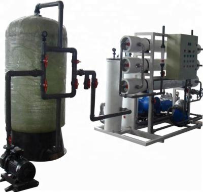 China Double-phase stainless steel 80m3/day seawater desalination system à venda