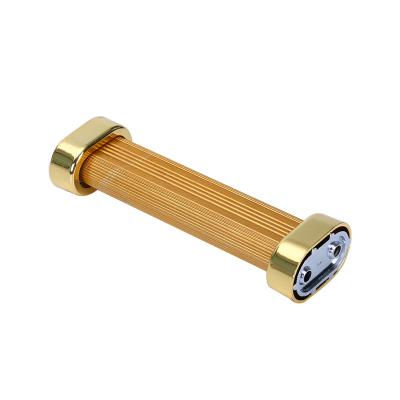 China ZINC Gold Supports Furniture Hardware Accessories Cabinet Oval Rod Fitting Rob Supports Fitting for sale