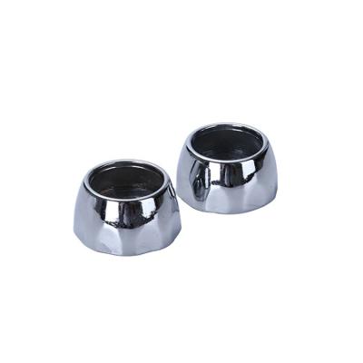 China Heavy Duty Cabinet Rod End Supports Stainless Steel Rod Socket Flange Rod Holder Stainless Steel Wardrobe Bracket for sale