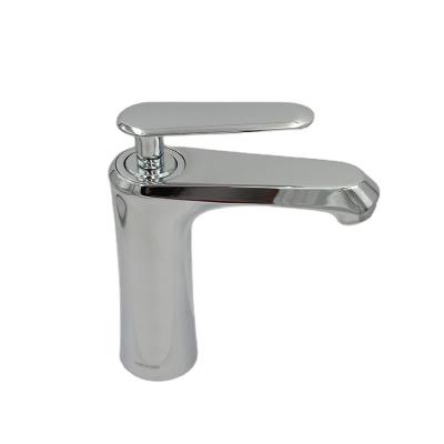 China New Designer Faucets Wash Single Lever Bathroom Basin Faucet Sale Hot Metered Ceramic Style for sale