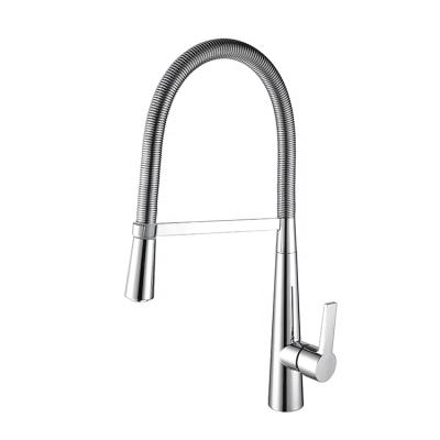 China Contemporary China Thermostatic Factory Faucets Deck Mounted Pull Down Spring Kitchen Faucets Faucet for sale