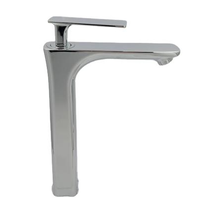 China Deck Mounted Chrome Unique Modern Color Pattern Tall Faucets Design Body Face Face Basin Faucets for sale