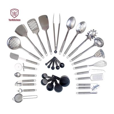 China Hot Sale Factory Price Sustainable Stainless Steel Kitchen Accessories Sets for sale