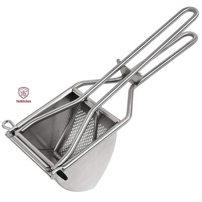 China Stainless Steel Potato Crusher Potato Crusher Fruit and Vegetable Crusher Viable Viable Potato Press Squeezer for sale