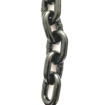 China Lifting Chain Grade 70 80 100 Alloy Steel Welded Lifting Chain With Black Oxide for sale