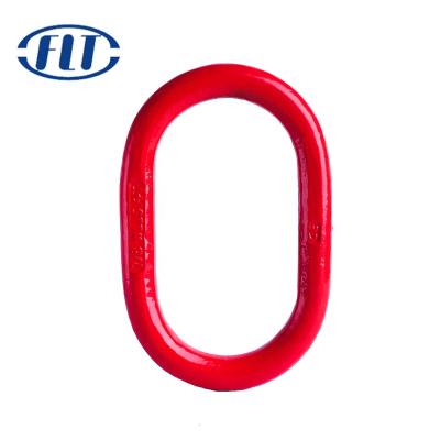 China Heavy Industry G80 U.S. Type A 342 Alloy Steel Drop Forged Connecting Link For Chain Slings for sale