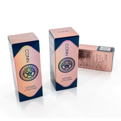 China Recycled Materials Manufacturers Luxury Logo Eye shadow  Skin Care Cosmetic Brush Box Packaging Box Paper for sale