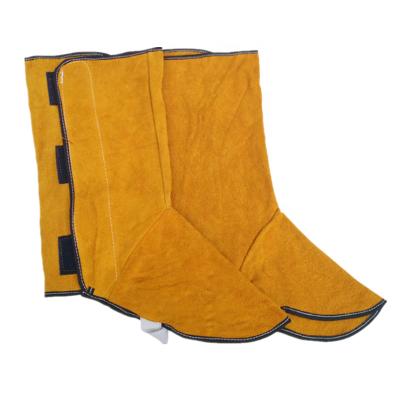 China Ankle Leather Shoe Protectors Welding Leg Guard for sale