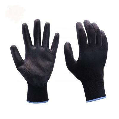 China Breathable Hot Sale 13 Gauge PU Coated Garden Work Gloves for sale