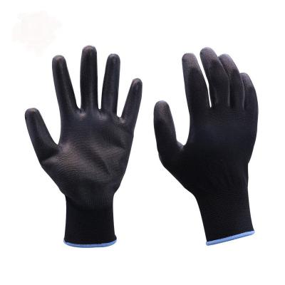 China Breathable High Quality En388 4131 PU Coated Mechanical Work Gloves for sale