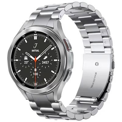 China Galaxy Watch4 20mm Curved Metal Strap Adapter Stainless Steel Stainless Steel Strap Samsung Galaxy Watch4 Classic 4 for sale