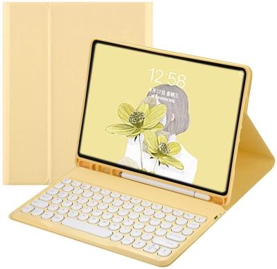 China With Separated Keyboard PU Leather Slim Leather Magnetic Wireless Case With Pencil Holder For iPad pro 11 2021 2020 2018 for sale