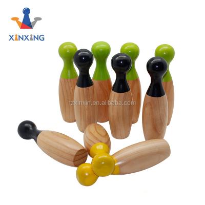 China Croquet set set outdoor rolling set made of rubber wood for garden games, school games, or outdoor games for sale