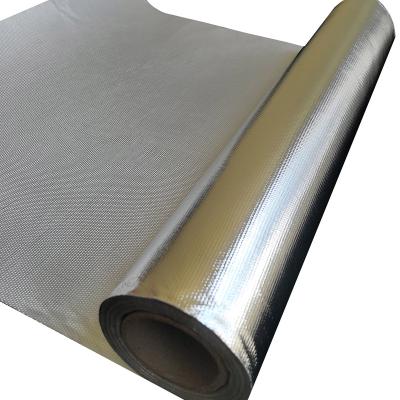 China Roof Aluminum Foil Fiberglass Cloth , Lightweight Reflecting Material for sale