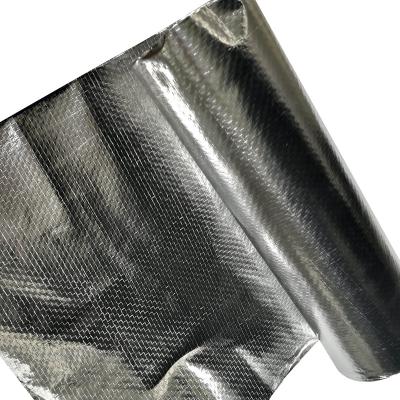 China High quality pe woven aluminum foil tent roof scrim pet sark insulation aluminum foil woven fabric tent for sale