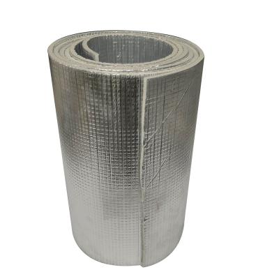 China Roof aluminum backed xpe self adhesive closed roll heat reflective foam cell sheet for sale