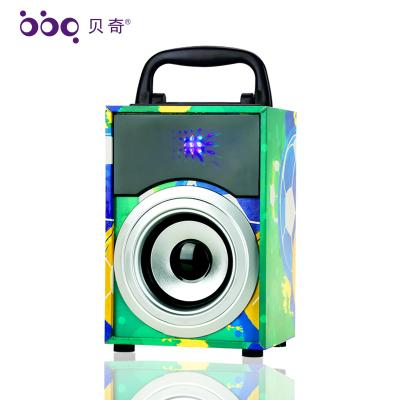 China Available 10 Printing mini professional stereo home theater bluetooth mini bass dj speaker for sale