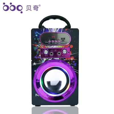 China Rechargeable Mini Karaoke Function FM Radio Battery 800mAh 10W Speaker for sale