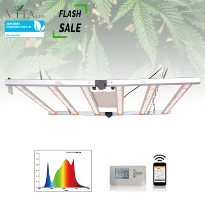 China Seed starting LM 480w Samsung Lm281b Lm301H plant growth bar LM 480w Samsung Lm301H IR 660nm dimmable waterproof UV indoor smartbar led grow lights USA for sale