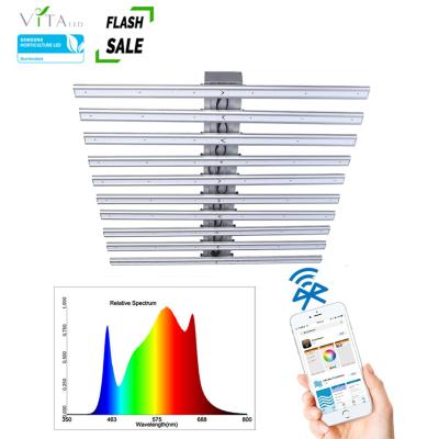 China Seed starting Dropshipping Samsung LM301H LM301B 600w 800w 1000w led grow light with best full spectrum 660nm bar for indoor plant for sale