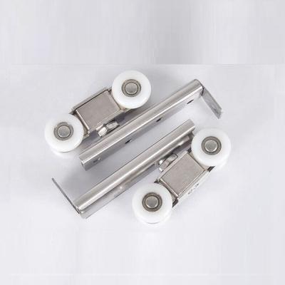 China Modern Door Rollers For Wooden Door Wooden Sliding Rollers Roll Shower Door Supporting Wheels for sale