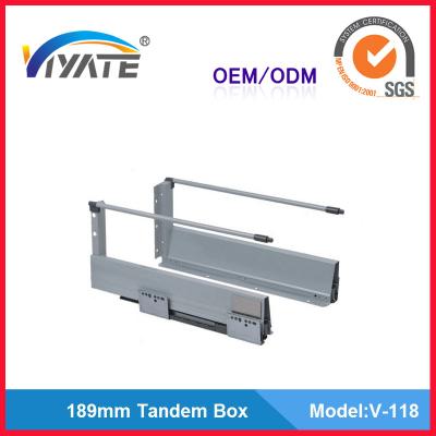 China Modern Metal Box Sideboard Box Drawer Tandem Slide for sale