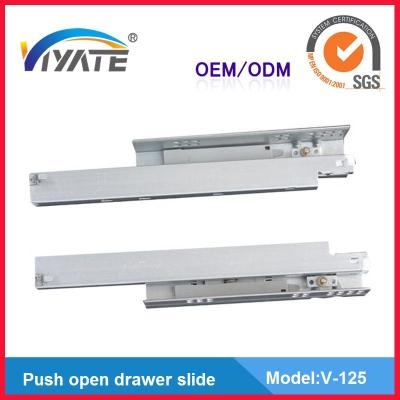 China Modern Full Push Open Extension Drawer Slide for sale