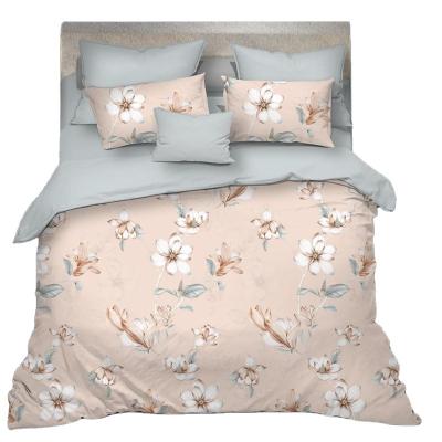 China Various Sustainable Factory Manufacture Cotton Duvet Cover Bedding Sets Printing Flower for sale