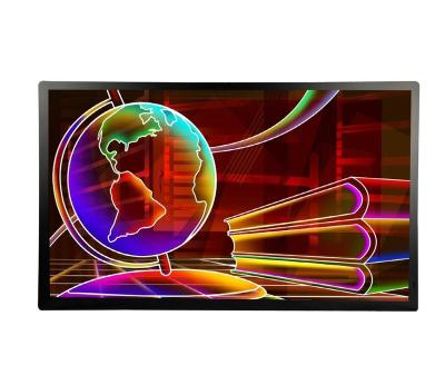 China New Hd Clock Bargain Price Type 27 Inch ABS Digital Frame Photo IPS Plastic Panel Color for sale