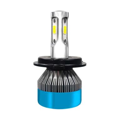 China Super Bright Light Super Smart Waterproof Chip Fan Cooling Motorcycle Led Fan Cooling Headlight Led Headlight Bulbs for sale