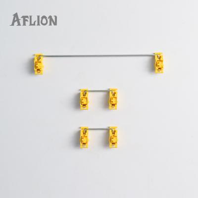 China Aflion Keyboard Stabilizer Plug and Play Mechanical Gold Plated Screw PCB Mount Stabilizers 2U 6.25U 7U New for sale