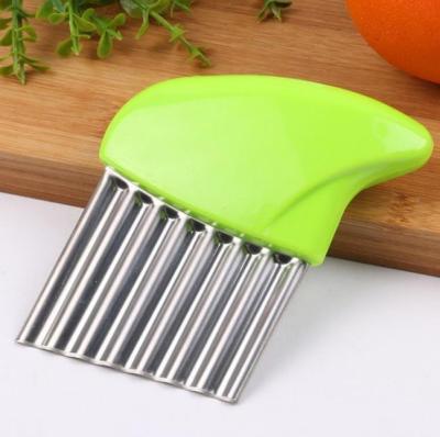 China Sustainable Manual Corrugated Magic French Fries Onion Potato Cutter Vegetable Slicer for sale