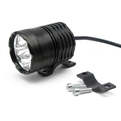 China U50 4D 12V 60W LED 150CC 250CC 400CC Dual High Bright ADV Sports Bike Streetfighter Fog Spot Lights Headlight Driving Lamp for sale