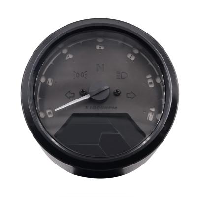 China 8-18V Multi-Function Speedo MPH Or Km/h Speedo Bike 8-18V LED Racer Motorcycle Odometer Tachometer Tachometer for sale