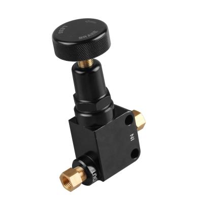 China Pressure Regulator Adjustment Black Brake Valve Pressure Regulator Bias Proportioning Adjustment 3/8-24 IFF for sale