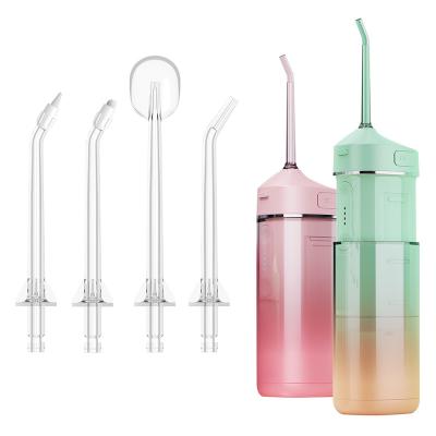 China High Quality Waterproof Teeth Whitening USB Rechargeable Water Flosser Teeth Cleaner Dental Jet Portable Oral Irrigator For for sale