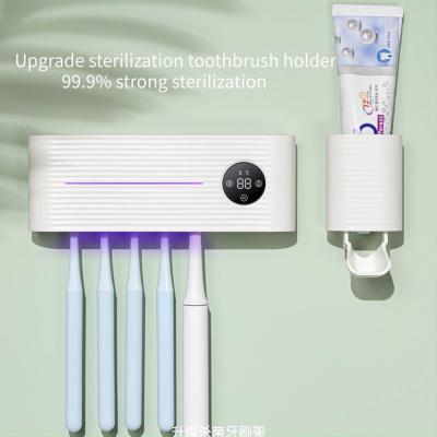 China 2022 Modes Intelligent Disinfector Holder Multifunctional Family Bathroom Toothbrush Toothbrush Disinfection Box 204*73*42mm for sale