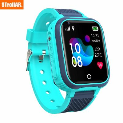 China 2022 Touch Screen Kids GPS Smartwatch LT21 Books GPS WiFi SOS Smartwatch For IOS Android Kid 4G Multi-Language Waterproof Watch P67 for sale