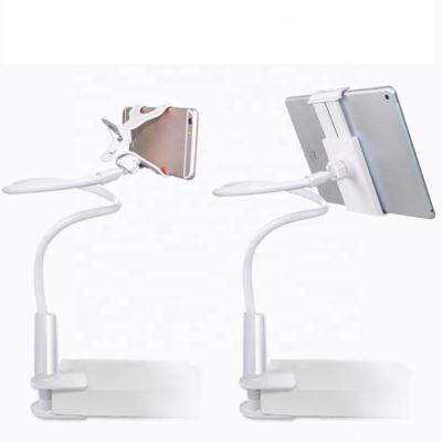 China Adjustable for iPad Stand Cell Phone Bracket Tablet Holder 360 Degree Flexible Arm Stand Lazy People Bed Mount Desk Mount for Tablet for sale