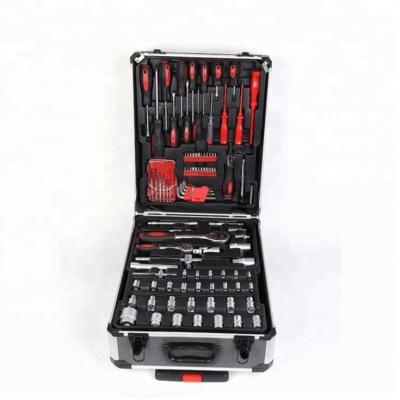 China High Quality Aluminum Case 186pcs Household Tool Kit for sale