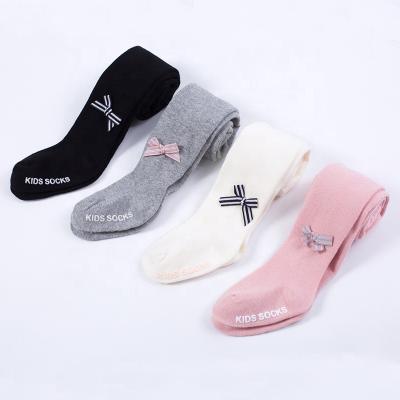 China 2020 Adjustable Foldable Spring and Autumn New Bows Children's Pantyhose Girls' Baby Booties Baby Leggings for sale