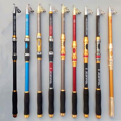 China Carbon FRP Factory Price Fishing Rod 2.1m 2.4m 2.7m 3.0m 3.6m Spinner Fishing Pole for sale